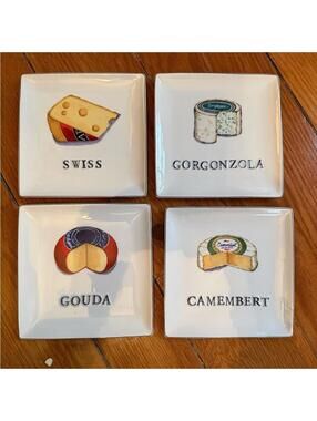 Vintage “Say Cheese” collection by Boston Warehouse - set of 4